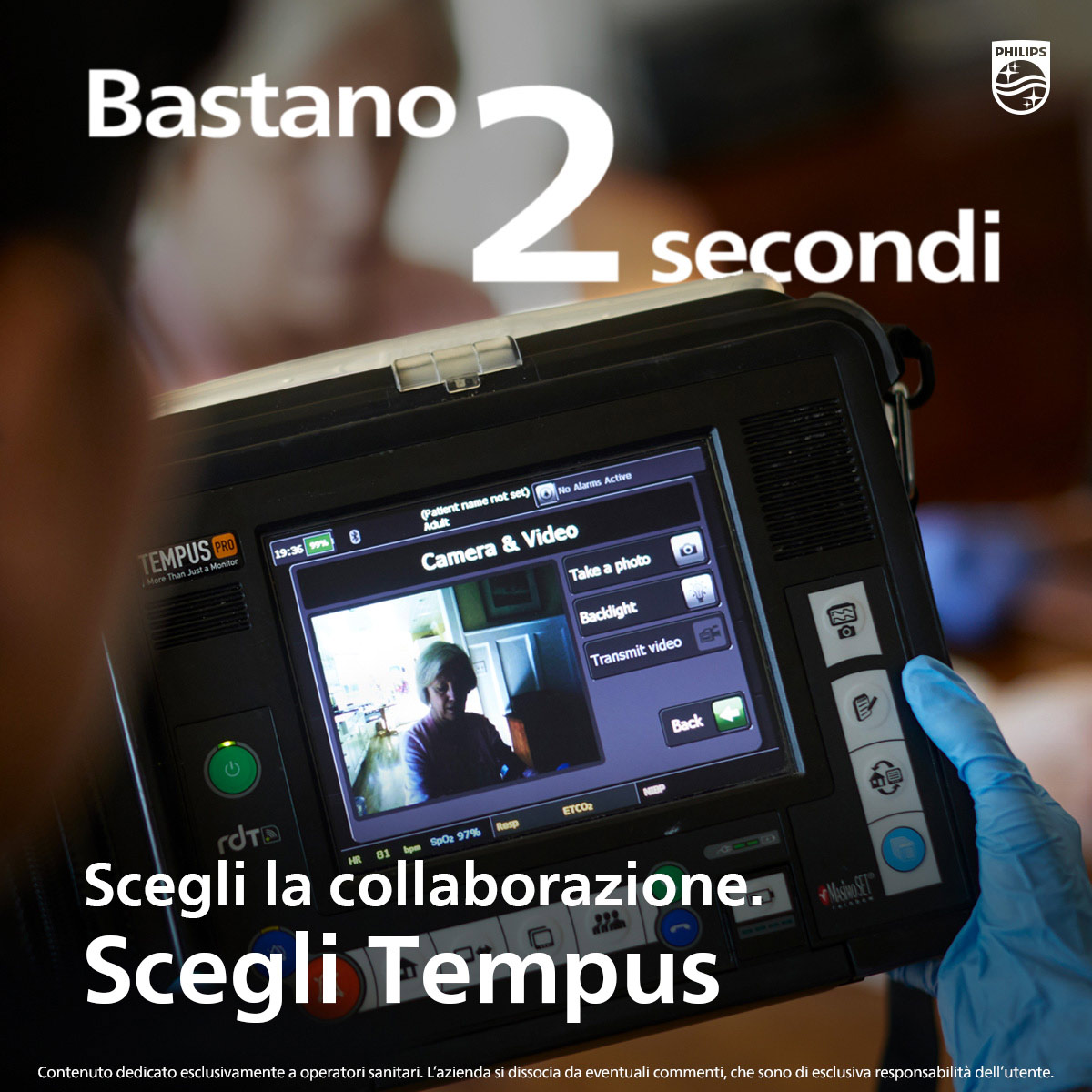 Bastano 2 sec. Scegli la collaborazione. Scegli Tempus