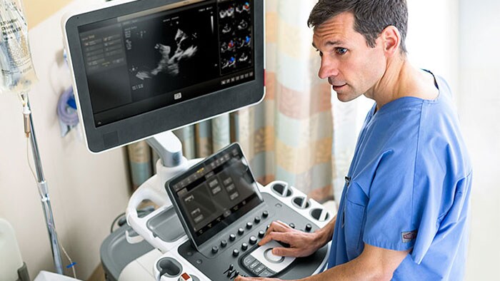 Immagine in miniatura del flusso di lavoro in ecocardiografia