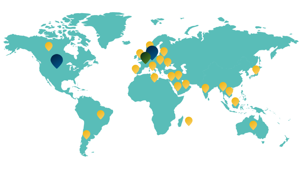 Sistemi RM in tutto il mondo