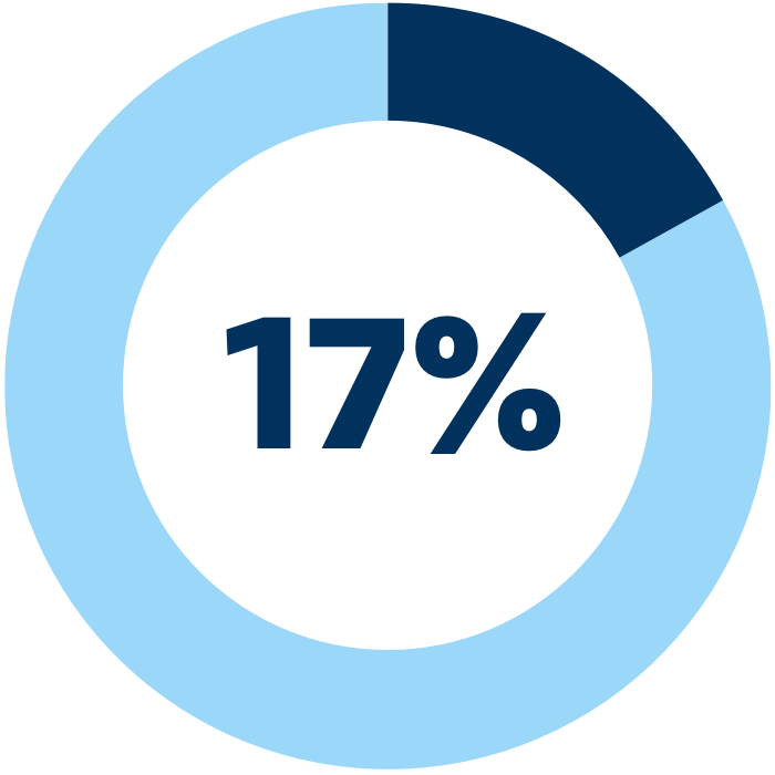 17%
