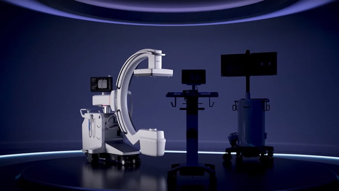 Sistema con arco a C mobile Zenition 30