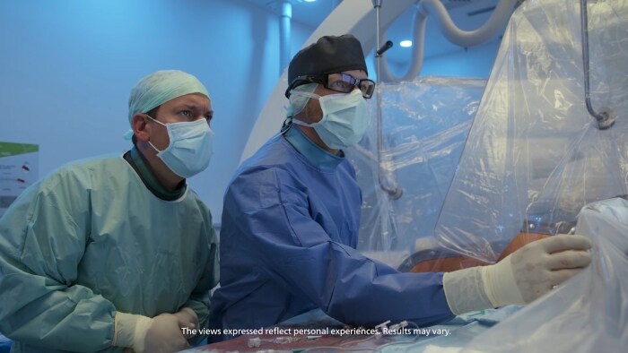 Flusso operativo per le procedure neurovascolari