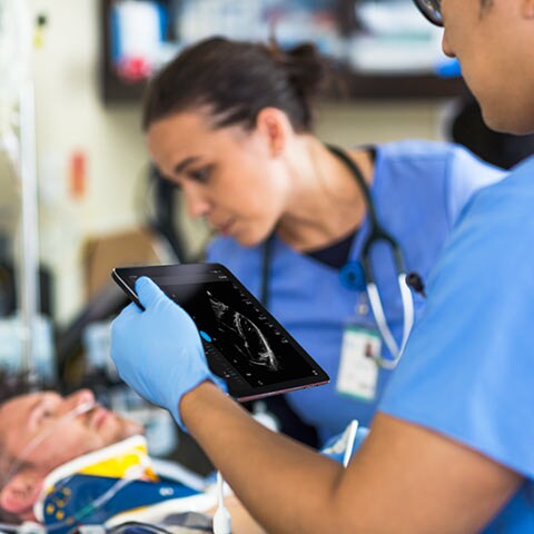 Mobile ultrasounds