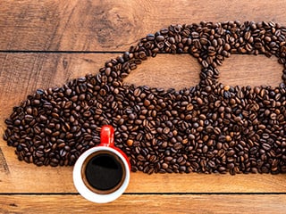 Il caffè può sostituire il carburante di un'automobile
