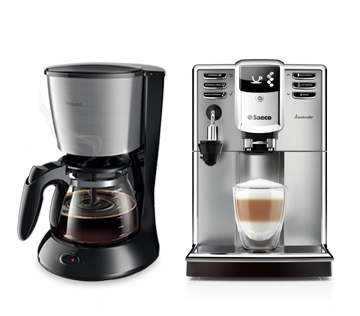 Macchine per caffè con filtro Philips e macchine espresso superautomatiche Philips