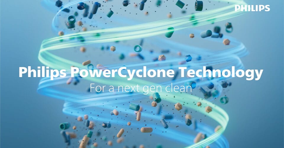 Philips AquaTrio senza filo serie 9000 - Video PowerCyclone