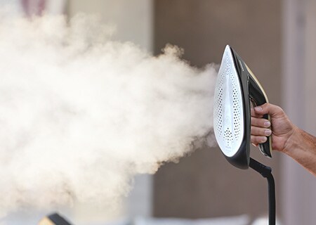 Il potente vapore fornisce una rimozione ottimale delle pieghe