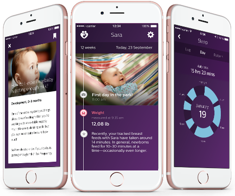 Scarica l'app uGrow Philips Avent