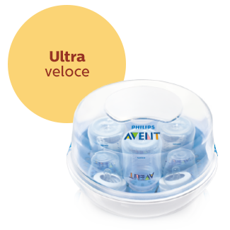 Sterilizzatore veloce a vapore per microonde Philips Avent