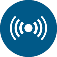 Icône de technologie sonique