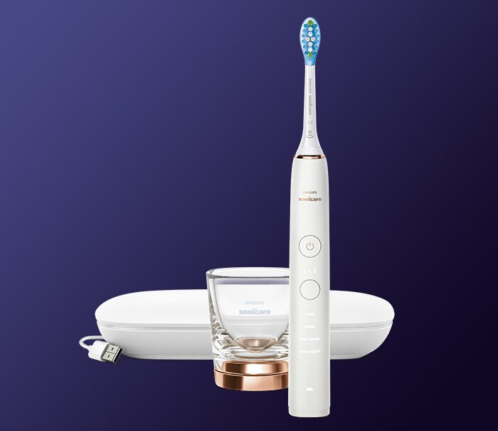 Philips Sonicare DC 9000 colore rose e blu