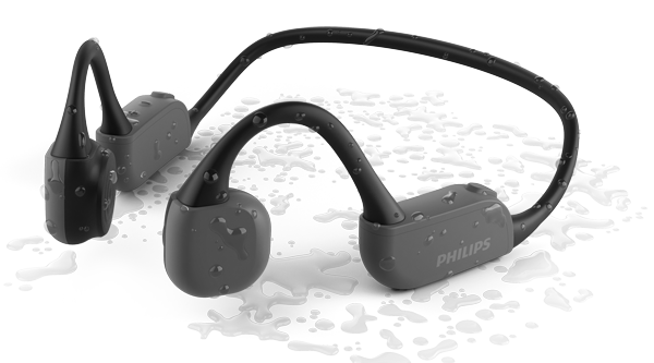 Cuffie sportive impermeabili wireless open ear Philips A6606