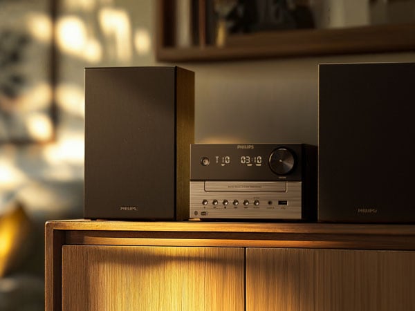 Goditi tutta la tua musica con il sistema musicale micro Philips.