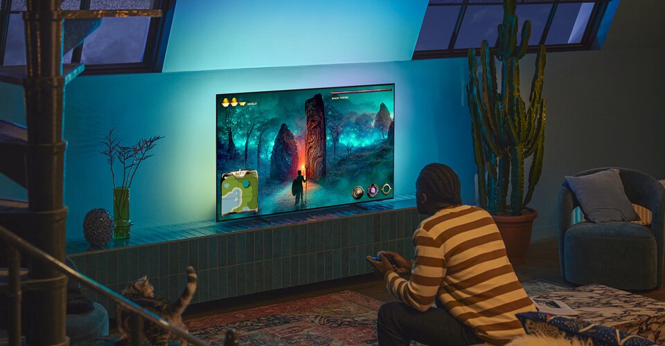 Caratteristica di gioco avanzata del televisore OLED Philips