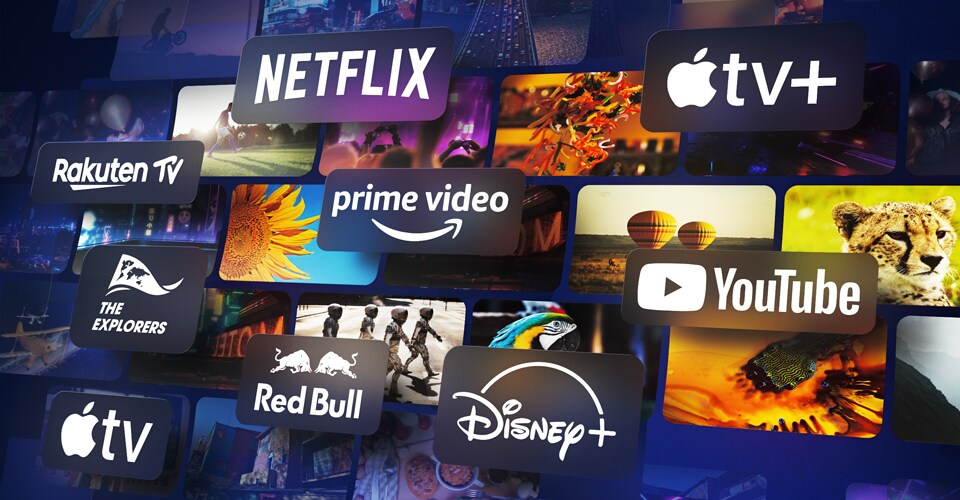 Servizi di streaming e app
