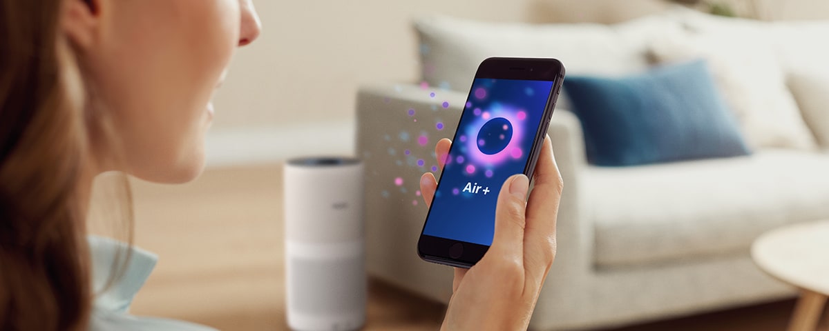 App Philips Air+, La soluzione intelligente per pulire l'aria.
