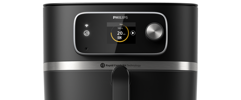 Philips Airfryer Combi XXL serie 7000 con termometro integrato HD9880, tecnologia Airfryer