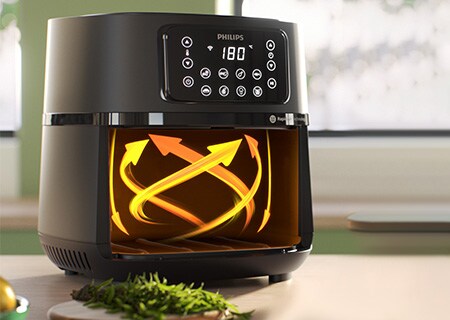 Airfryer con tecnologia rapida