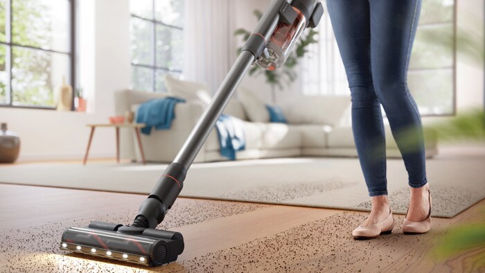 Video aspirapolvere cordless Philips Aqua serie 7000