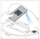 connessione wi-fi, scansione QR