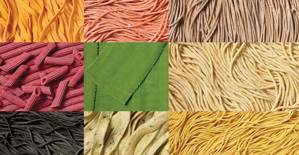 Come fare la pasta colorata: ricette con coloranti naturali