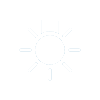 Icona della luce bianca fredda