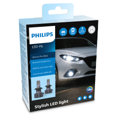 Xénon LED Phare Ampoule H7 Philips Ultinon Essenatiat LED - ABD MOTEURS