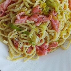 Tagliolini Al Limone, Salmone E Porri | Philips