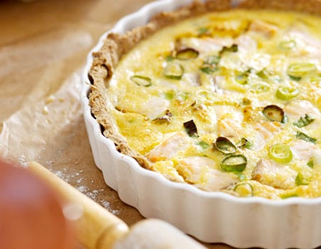 Quiche al salmone