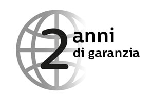 2 anni di garanzia