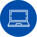 Icona computer portatile
