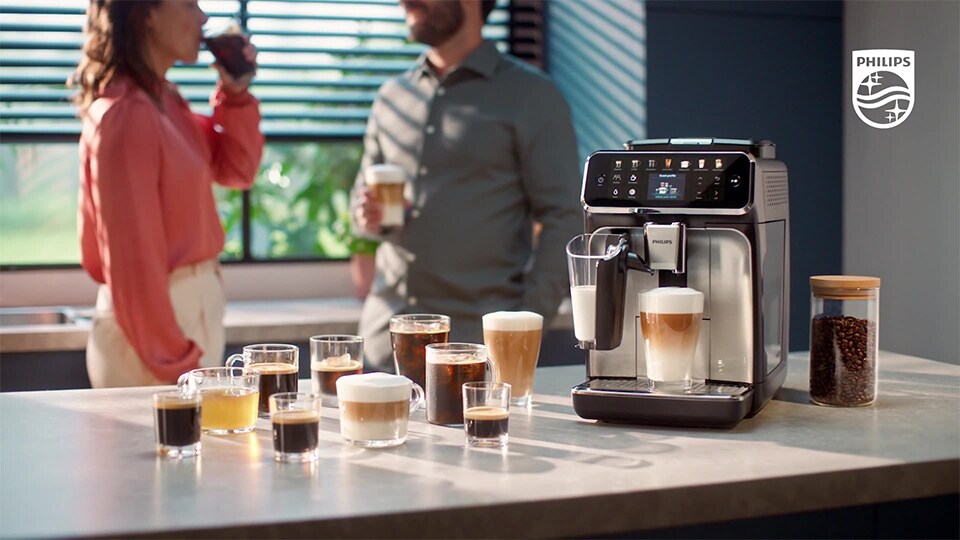 Philips LatteGo 4400 video