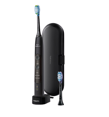 Philips Sonicare ExpertClean con base di ricarica e custodia da viaggio, black edition