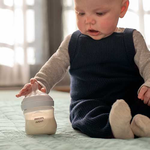 Tecnologia della tettarella per biberon Philips Avent Natural Response