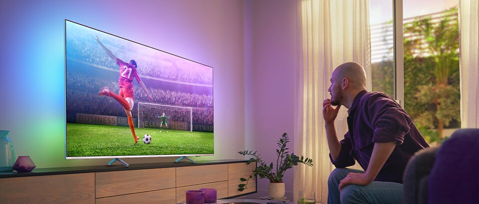 TV Philips Ambilight | Il migliore TV per calcio e sport