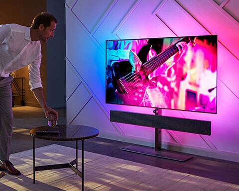 Prova il TV Philips Ambilight