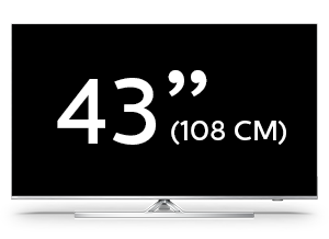 TV LED 4K UHD Philips serie Performance da 43 pollici con Android