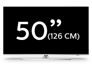 TV LED 4K UHD Philips serie Performance da 50 pollici con Android