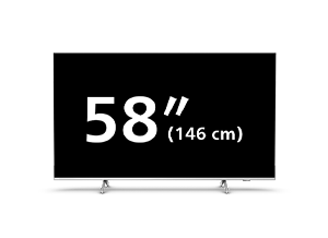 TV LED 4K UHD serie Philips Performance da 58 pollici con Android