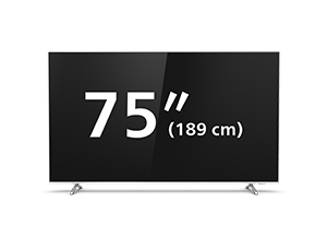 TV LED 4K UHD serie Philips Performance da 75 pollici con Android