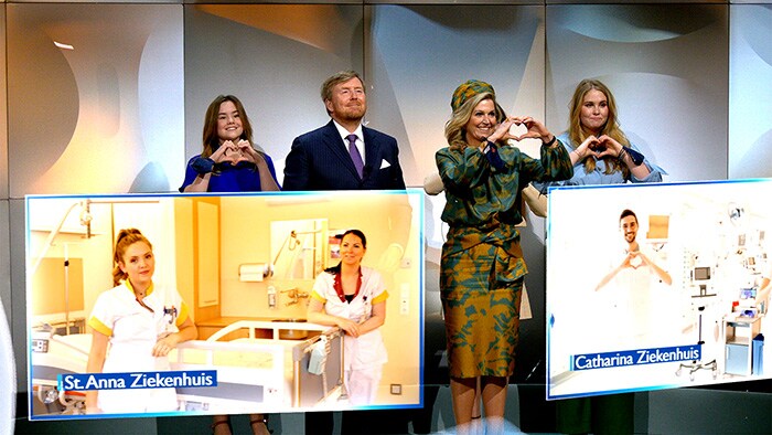 The Netherlands Royal Family steps into the future of healthcare during Dutch King’s Day 2021